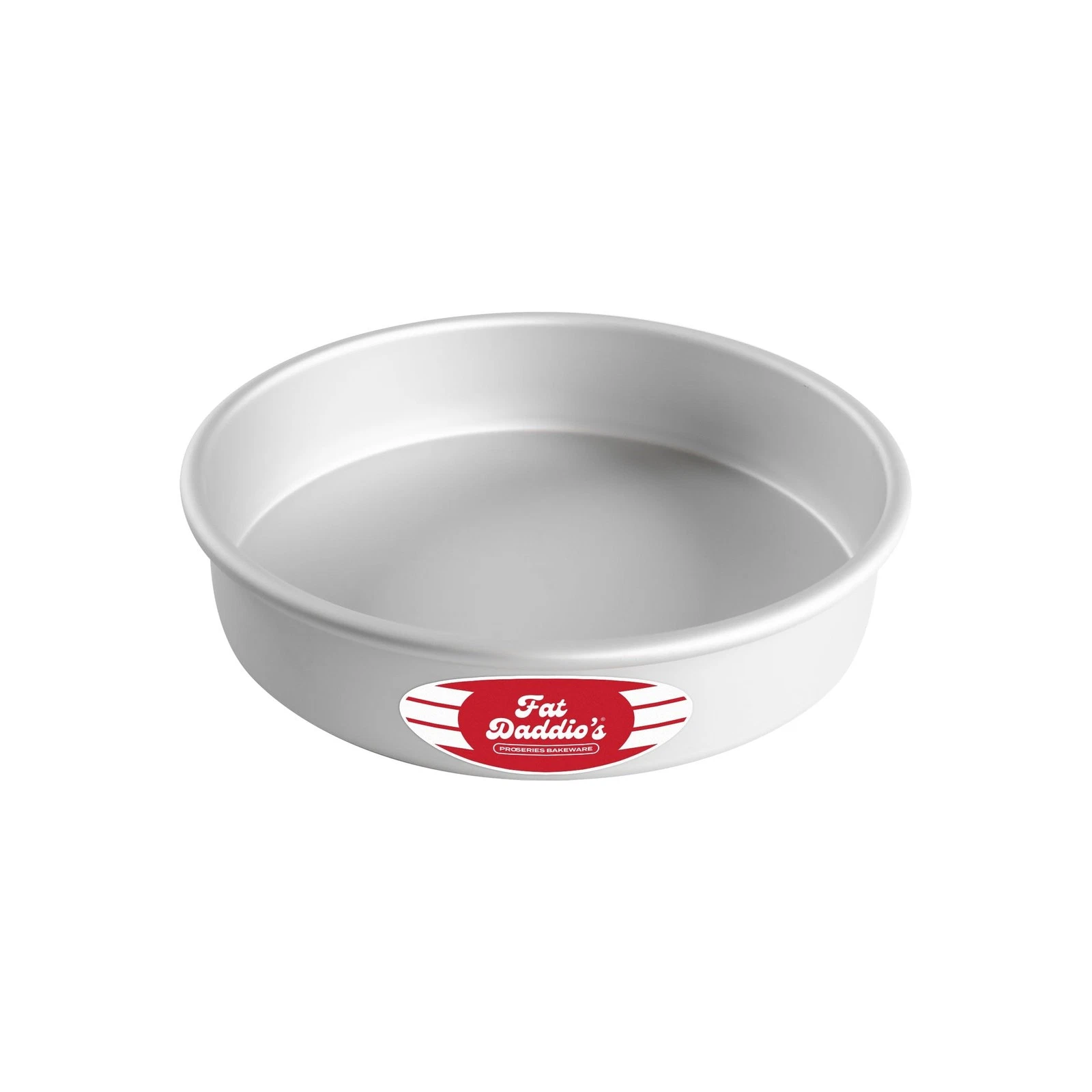 9x2 Inch Silver Baking Pan for Cakes Pizzas Anodized Aluminum Kitchen Bakeware