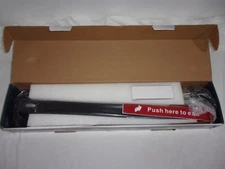 IRONWALLS Door Push Bar Panic Exit Device with Lever, 70cm/27.5”