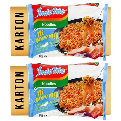 !Indomie Mi Goreng BBQ Chicken flavor 80x80g Indomie Nudeln Bratnudeln