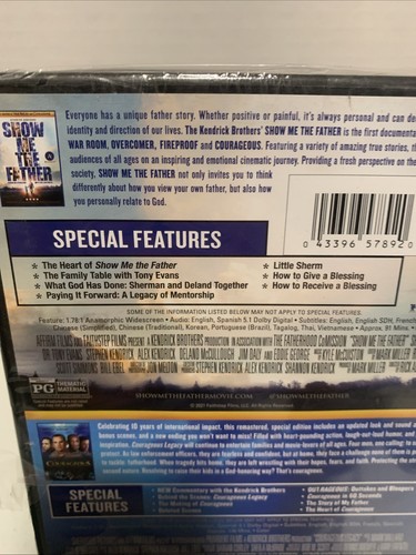 Show Me the Father & Courageous Legacy 2 Movie (DVD) BRAND NEW Buy 3 Get 1 Free - Picture 4 of 9