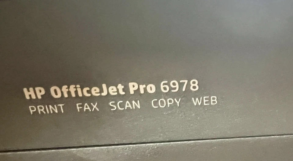 HP OfficeJet PRO 6978 All-in-one Printer READ DESCRIPTION - Image 3 of 4