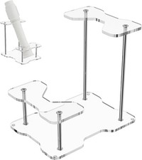 Acrylic Lightsaber Display Stand with Non-Slip Base - Light Saber Hilts Desktop