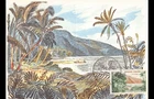 Maximum map - No. 1125 - Rivière Sens, in Guadeloupe