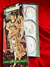 Botticelli Decorative Scented Soaps 3 Angelic Faces Made in Italy 3.5oz per Soap