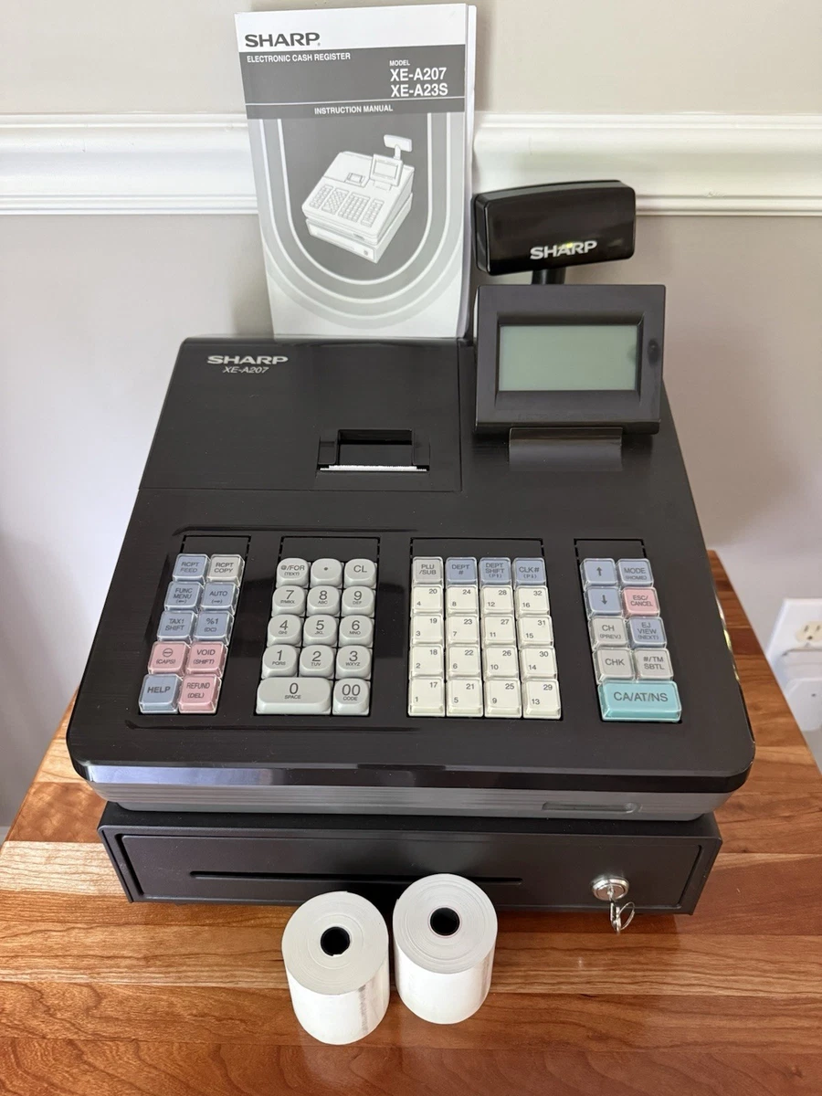 Sharp XE-A207 POS Cash Registers for sale - eBay