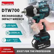 Makita DTW700 18V 1000Nm Cordless Impact Wrench Brushless Electric Wrench