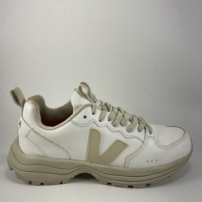 Veja Venturi Casual Sneakers Womens Size 9 White Tan Leather Chunky