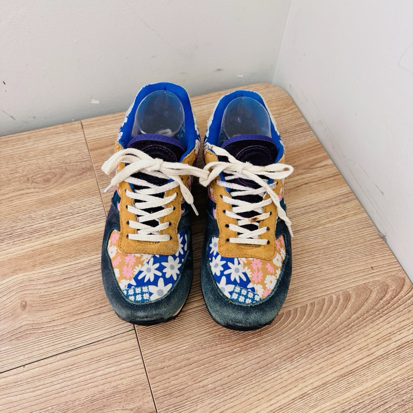 Inkkas Hendrix Blue And Orange Patchwork Jogger S… - image 4