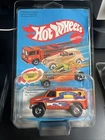 Vintage 1982 Hot Wheels Baja Breake Van Orange w/ Flames Mattel No. 2022 MOC