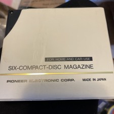 Pioneer Six Disc 6-Disc Multi-play Magazine Cartridges in excellent condition