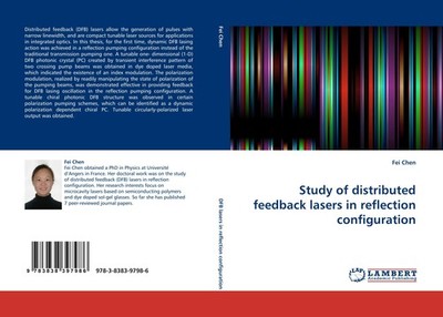 Study of distributed feedback lasers in reflection configuration Fei Chen