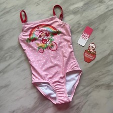 Strawberry Shortcake Girl s Size XS One-Piece Swimsuit