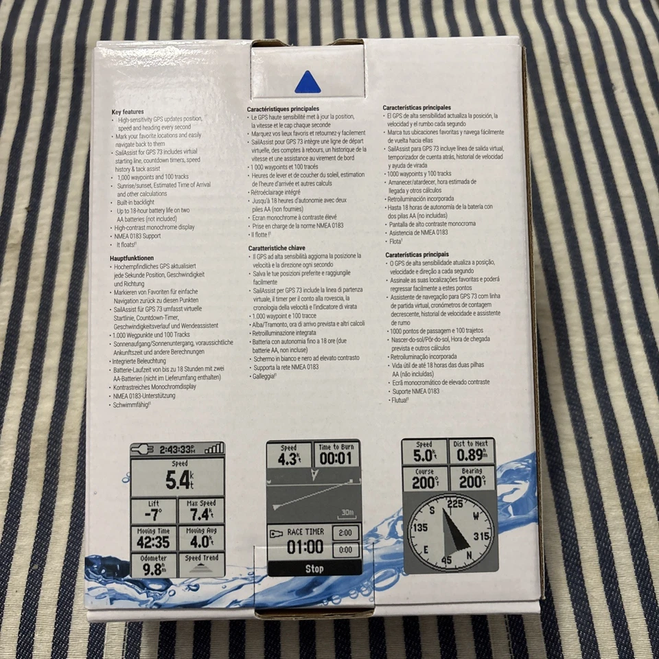 Garmin GPS 73 Handheld GPS - Black - Image 3 of 4