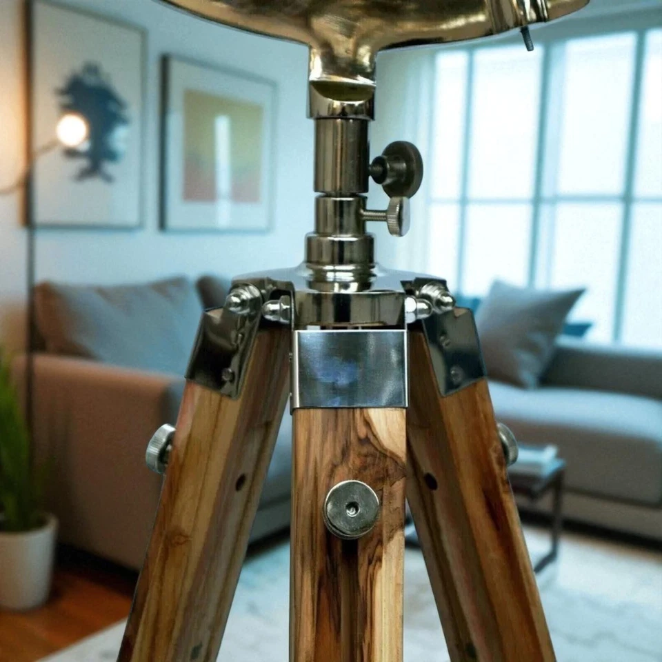 Big Floor World Globe 可调节木制三脚架 12 英寸 Atlas 装饰 — 第 4/4 张图片