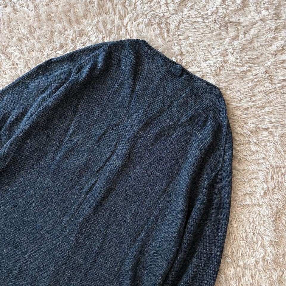 Margaret Howell Linen Cardigan Blue F Style Sweater | eBay Australia