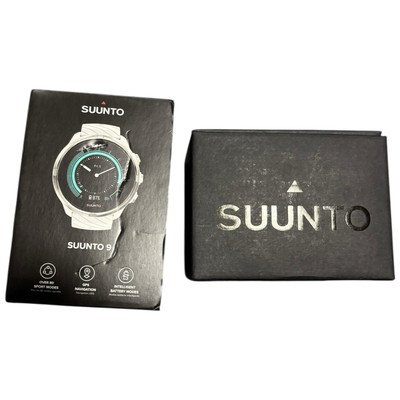 Suunto 9 GPS Sports Watch Gen 1 White New Boxed White Strap (SS050143000)