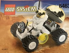 RARE VINTAGE LEGO -Town: Space Port: 6463 Lunar Rover (1999) complete & instruct