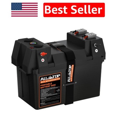 Versatile DIY Power Station - 12V Marine Battery Box for Camping & Overland Use