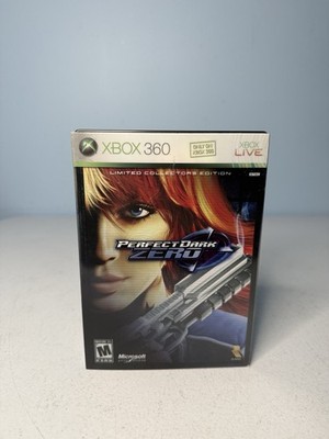 Perfect Dark Zero Limited Collectors Edition Xbox 360 Steelbook CIB w/ SLIPCOVER