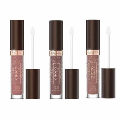 Eveline Choco Glamour Vinyl Lipgloss Liquid Lipstick