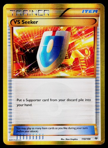 VS Seeker 110/108 Holo | XY - Roaring Skies Secret Rare - LP