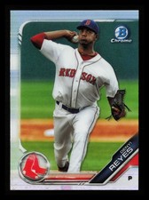 Denyi Reyes 2019 Bowman Draft Chrome REFRACTOR ROOKIE #BDC-142 Boston Red Sox