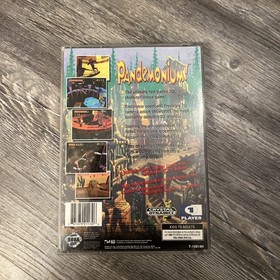 Pandemonium (Sega Saturn, 1996)  Complete Manual and Reg Card