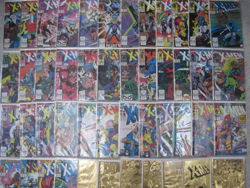 Vintage copper age lot 47 X-men comics #245 - 284 less 266 + 7 Ultimate Editions
