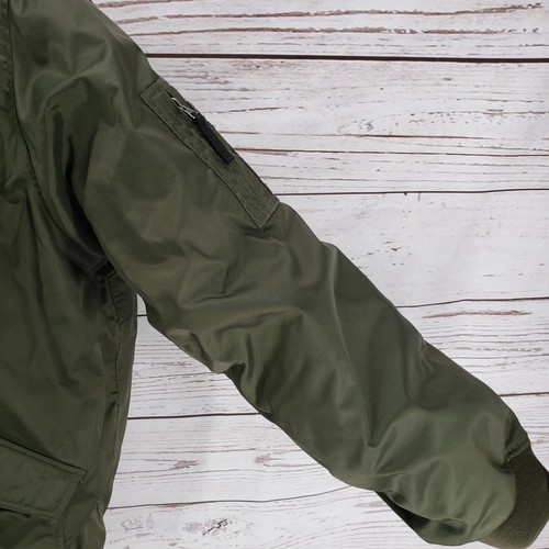 Phat Farm Green 5 Pockets Nylon Faux Fur Trim Full Zip Jacket Size 3XL - Picture 6 of 14