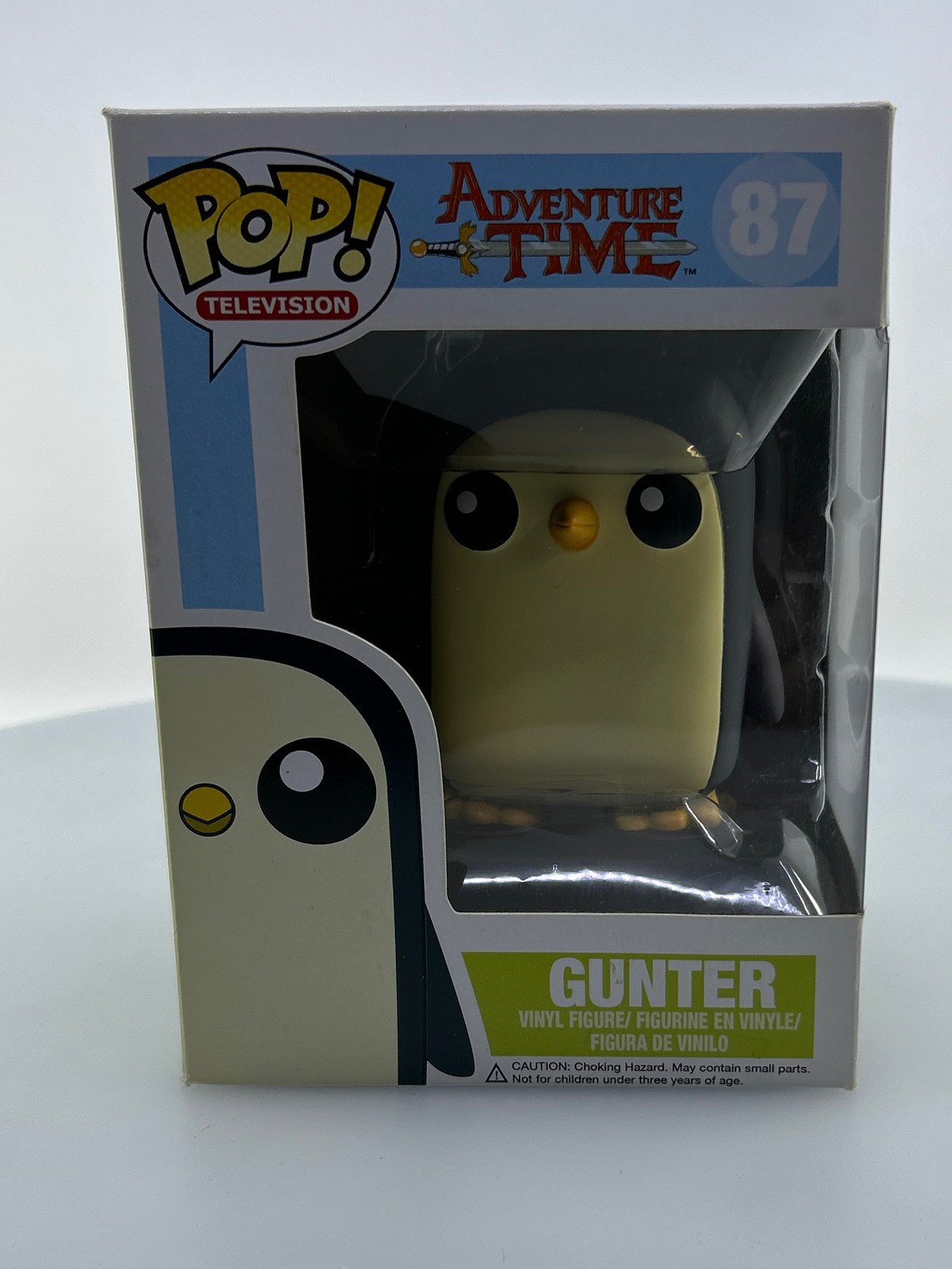 Funko Pop! Television Animation Adventure Time Gunter #87 Vinyl Figure Damaged