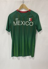 Umbro Mexico Soccer Jersey Youth Size XL 16-18 Green National Football Team Kit