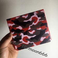 Rare Custom Red Camo case Cover Plates for Nintendo series console parts Shell