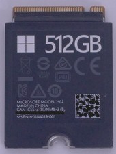 Microsoft Surface Pro7 8 SSD Model 1912 512GB SSD NVMe M.2 2230 PCIe 3.0x4