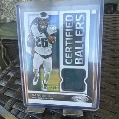 2025 Panini Certified - Certified Ballers Mirror Saquon Barkley #CBM-SBY /249