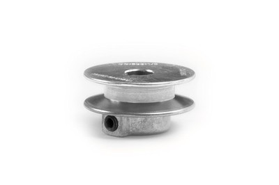 Terre Products, Heavy Duty 2'' V-Groove Drive Pulley, Precision 1/2'' Bore, Rob...