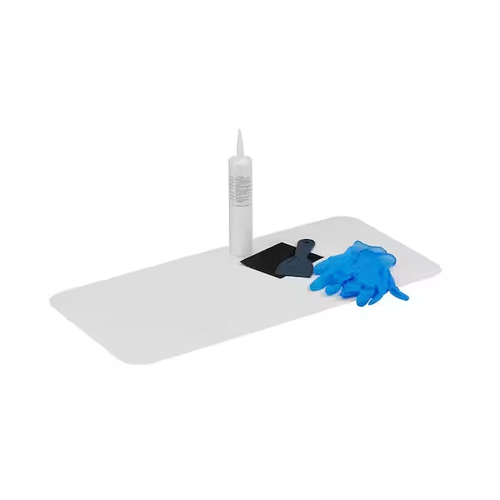 Bathtub Floor Repair Inlay Kit Fiberglass Thermoplastic 14.5 in. W x 32 ...