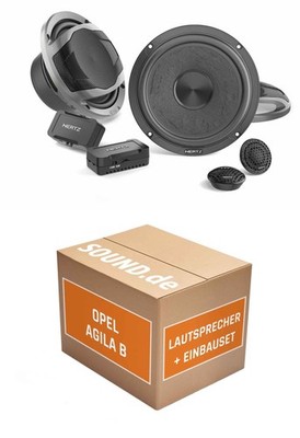 Lautsprecher vorne Hertz CK 165L für Opel Agila B | 2x Tief-Mitteltöner 2x Hocht
