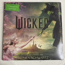 AMAZING WICKED THE SOUNDTRACK (Double LP Vinyl) NEW ARIANA GRANDE CYNTHIA ERIVO
