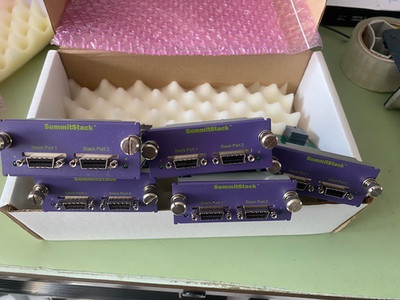 5 x Extreme Networks Summit Stack Module 16419