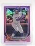 FRANCISCO LINDOR 2025 BOWMAN CHROME FUCHSIA REFRACTOR /299 #59 METS Q3709