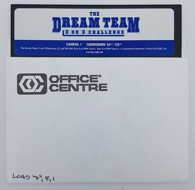 The Dream Team: 3 on 3 Challenge (C64 C128 Commodore 64/128, 1991) TESTED