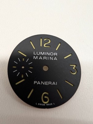 Panerai Luminor Marina Black Sandwich Dial Small Seconds Luminous Watch Part