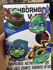 TMNT RZP Kyle Willis Metal Cover 1 Of A Kind COA