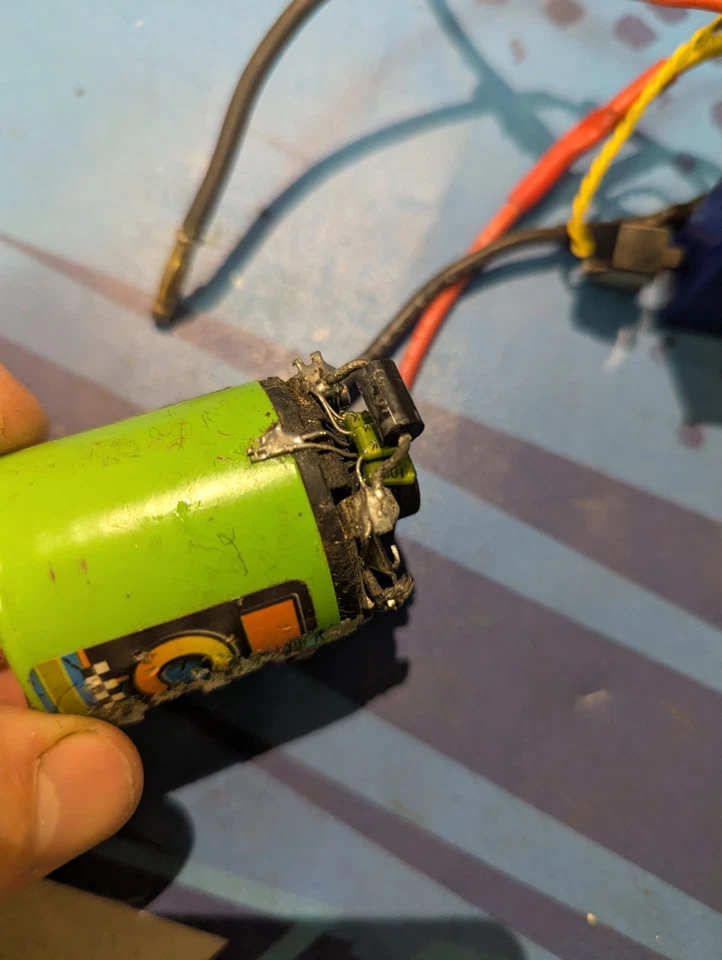 LRP IPC Sport Regler ESC Mit HPI Challenge Brushed Motor Vintage - Bild 4 von 4