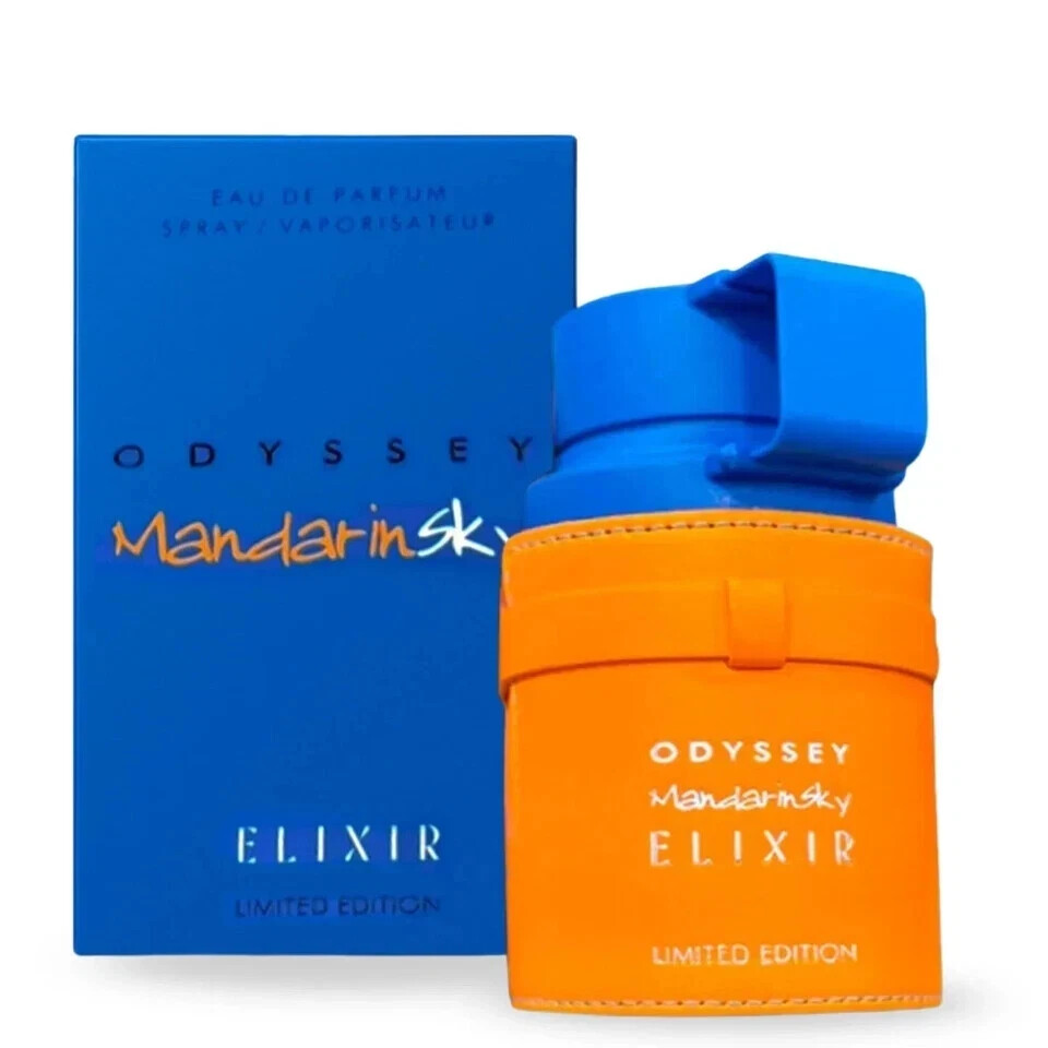 Odyssey Mandarin Sky Elixir by ARMAF EDP Spray Men 3.4oz New