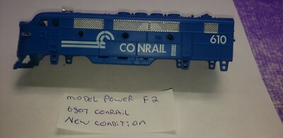 SHELL ONLY( NEW) MODEL POWER F2 HO SCALE DIESEL ENGINE CONRAIL 610 | eBay