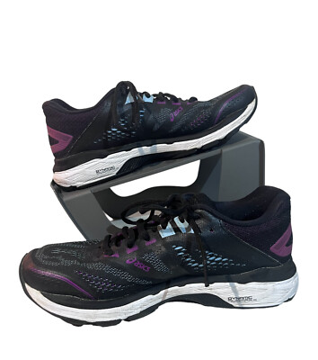 asics gt 2000 womens size 1012A147 Black Purple Blue