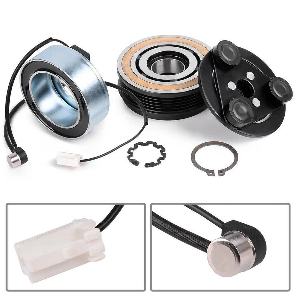 A/C AC Compressor Clutch Kit For MAZDA 3 2004-2009 MAZDA 5 2006-2009 2.0L 2.3L - Imagem 4 de 4