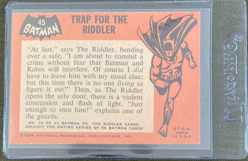(U SELECT CARDS) 1966 Topps Batman (Black Bat) Singoli originali** 🔽 per lo più quasi nuovi - Foto 78 di 98