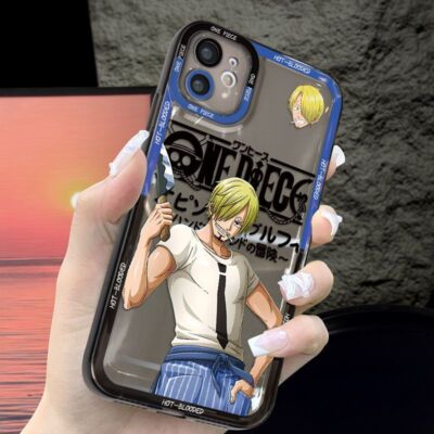One Piece Anime Für iPhone 11 12 13 Pro X/XS XR Max Case Hülle Schutzhülle TPU